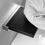 Ghế tắm gắn tường nhà vệ sinh TX-116N-UP cho người già, màu đen, trắng