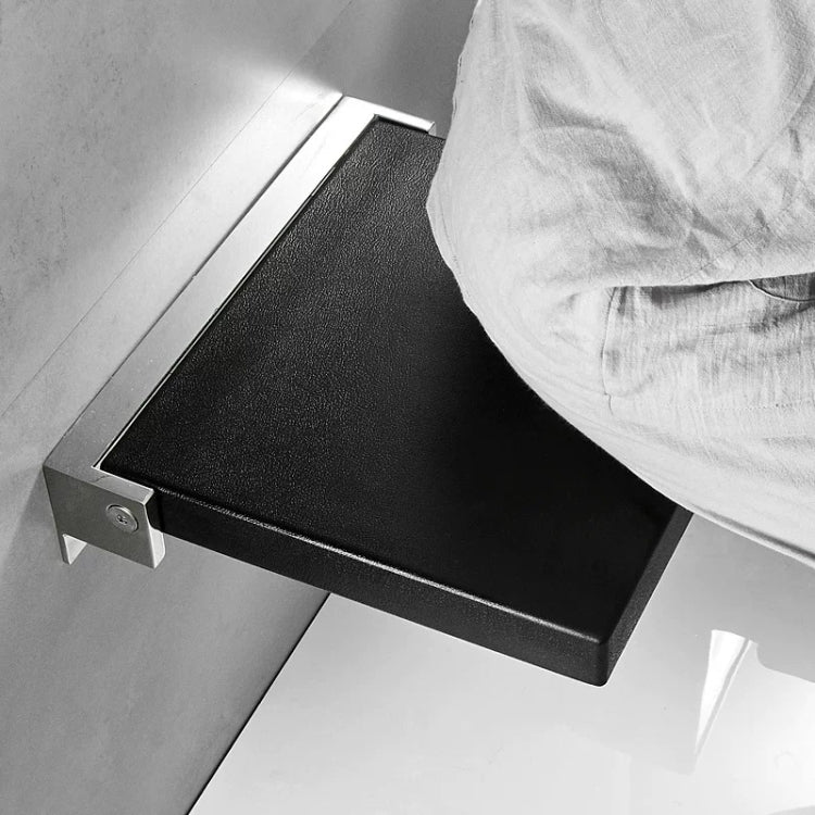 Ghế tắm gắn tường nhà vệ sinh TX-116N-UP cho người già, màu đen, trắng