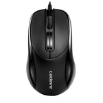 2 chiếc chuột có dây Cadeva 006 3 phím cho máy tính gia đình, giao diện USB, giao diện PS/2