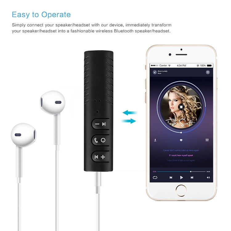 Bộ thu âm thanh Bluetooth Lavalier 3.5mm với adapter kim loại, H-139 đen, H-139 xanh, H-139 đỏ, H-139 trắng, H-139 xanh lá