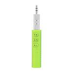 Bộ thu âm thanh Bluetooth Lavalier 3.5mm với adapter kim loại, H-139 đen, H-139 xanh, H-139 đỏ, H-139 trắng, H-139 xanh lá