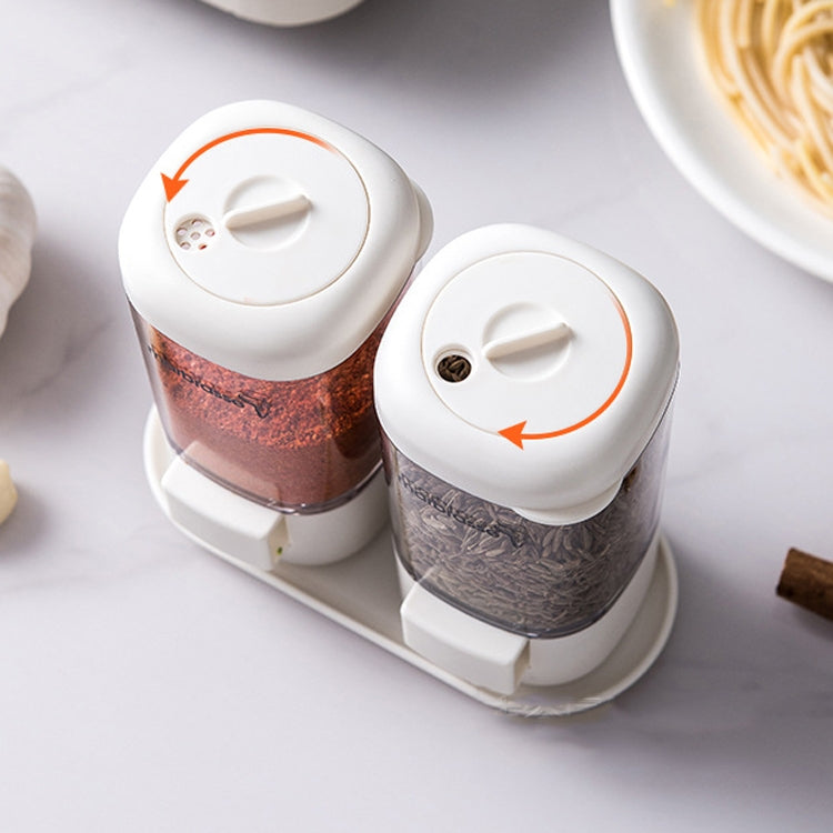 Hộp đựng gia vị Marbrasse đo lường, loại nhấn, chai gia vị xoay kín, hộp gia vị nhà bếp, đơn chiếc, đo lường