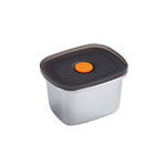 Hộp đựng thực phẩm tươi bảo quản trong tủ lạnh bằng thép không gỉ 304, hộp cơm kín, 250ml, 450ml, 600ml, 1000ml