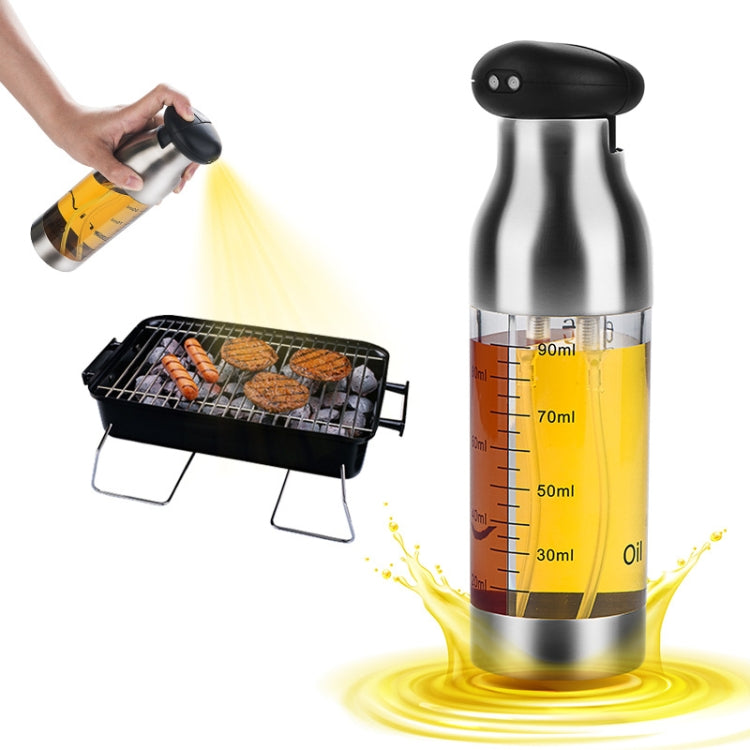 Bình xịt dầu inox kiểu đẩy Bình xịt dầu và giấm nướng BBQ, Bình xịt dầu kiểu đẩy