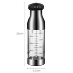 Bình xịt dầu inox kiểu đẩy Bình xịt dầu và giấm nướng BBQ, Bình xịt dầu kiểu đẩy