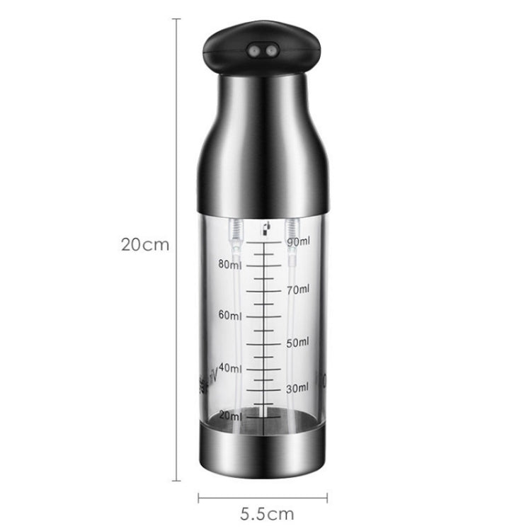 Bình xịt dầu inox kiểu đẩy Bình xịt dầu và giấm nướng BBQ, Bình xịt dầu kiểu đẩy