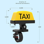 Motorcycle Modified Personality Taxi Motor Light Electric Car Helmet Decorative Warning Light, Normally Bright, Strobe