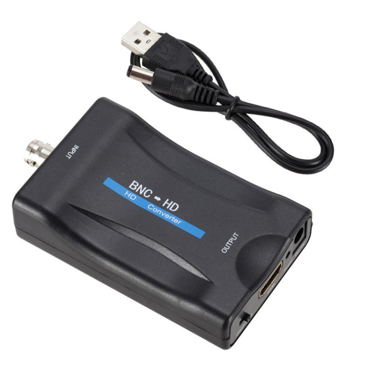 Bộ chuyển đổi âm thanh và video HD BNC sang HD 1080P giám sát chuyển đổi đồng trục, BNC sang HDMI