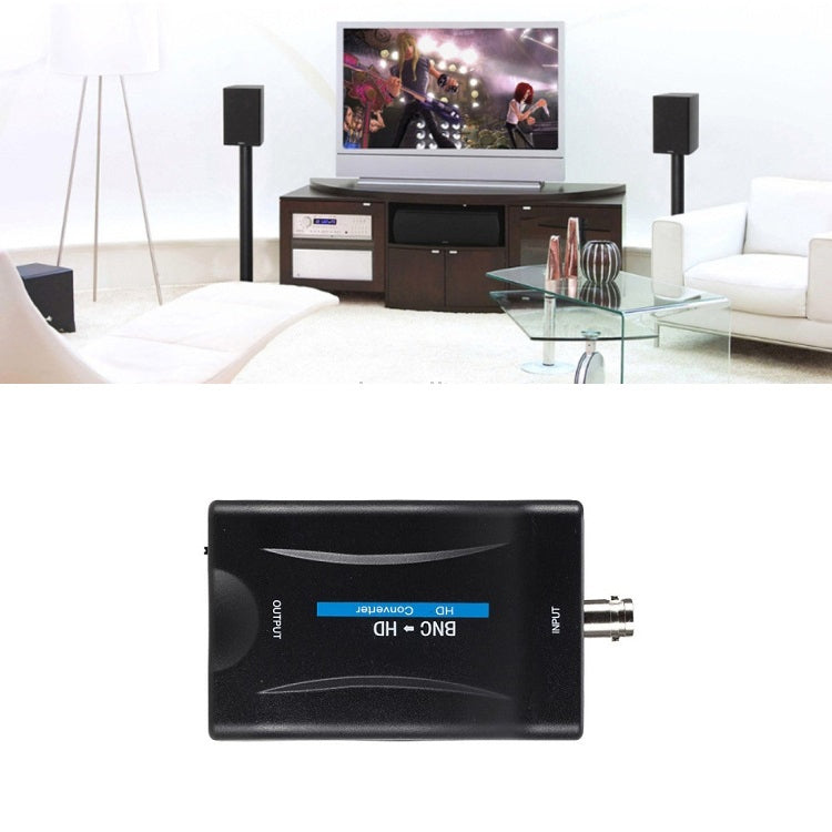 Bộ chuyển đổi âm thanh và video HD BNC sang HD 1080P giám sát chuyển đổi đồng trục, BNC sang HDMI