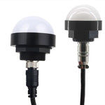 Đèn cảnh báo ba màu an toàn 24V LED chỉ báo bán cầu chống nước, kiểu 1, kiểu 2