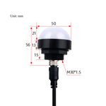 Đèn cảnh báo ba màu an toàn 24V LED chỉ báo bán cầu chống nước, kiểu 1, kiểu 2