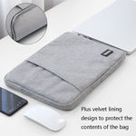 Túi lót bảo vệ laptop Baona, 11 inch, 12 inch, 13 inch, 14 inch, 15 inch, 15.6 inch