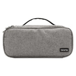 Túi đựng phụ kiện sạc cáp nguồn laptop Baona BN-B002, Màu xám, Đen