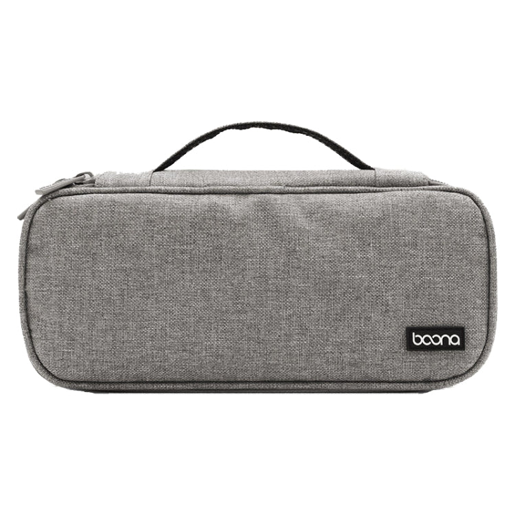 Túi đựng phụ kiện sạc cáp nguồn laptop Baona BN-B002, Màu xám, Đen