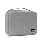 Hộp bảo vệ lưu trữ kỹ thuật số cáp nguồn laptop Baona BN-F011, Màu xám, Đen, Xám cỡ lớn, Đen cỡ lớn