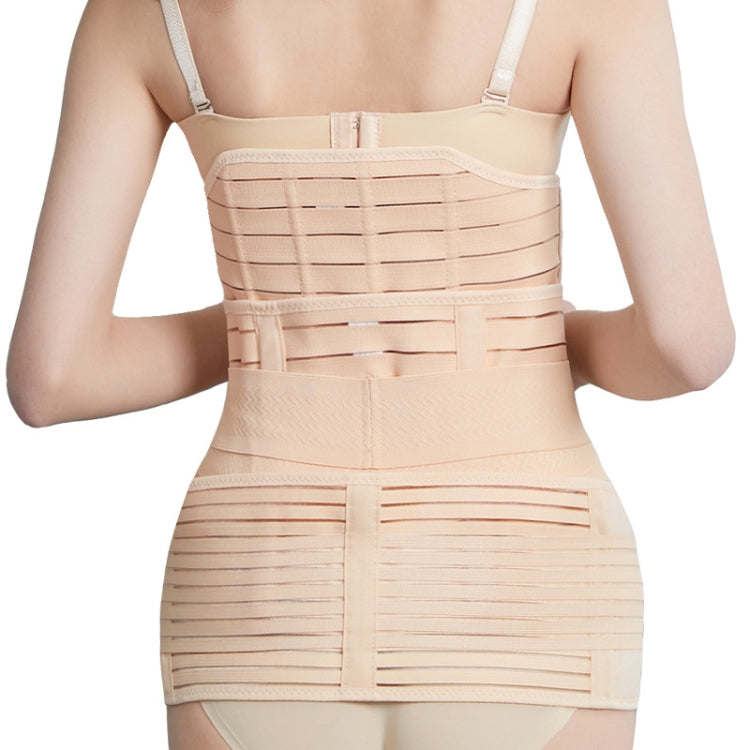 Bộ 3 đai bụng co giãn sau sinh, đai nịt bụng cho mẹ bầu, đai eo cho mổ lấy thai, M, L, XL, 2XL