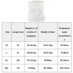 Đai bụng sau sinh bằng vải gauze cotton cho mổ lấy thai và sinh thường, đai eo, M, L, XL, XXL