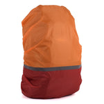 2 cái bọc mưa ba lô phát sáng phối màu cho leo núi ngoài trời, S 18-30L, M 30-40L, L 45-55L, XL 58-70L