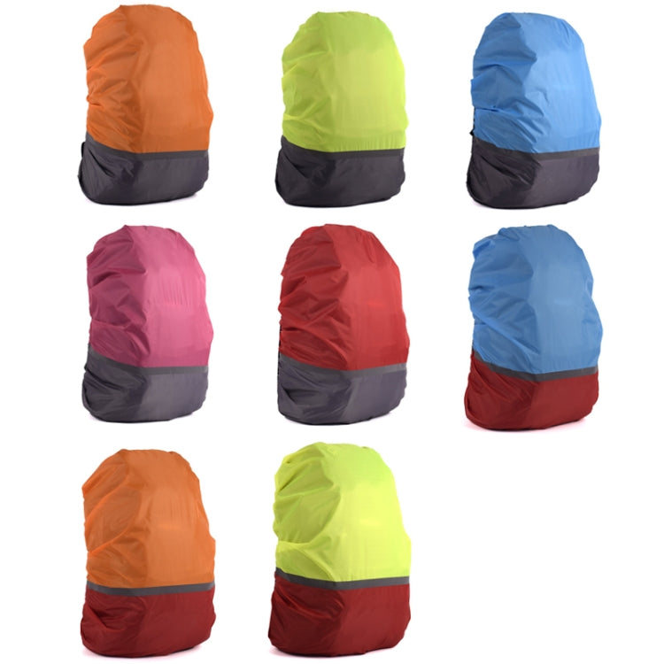 2 cái bọc mưa ba lô phát sáng phối màu cho leo núi ngoài trời, S 18-30L, M 30-40L, L 45-55L, XL 58-70L