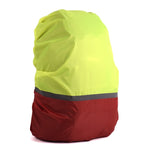 2 cái bọc mưa ba lô phát sáng phối màu cho leo núi ngoài trời, S 18-30L, M 30-40L, L 45-55L, XL 58-70L