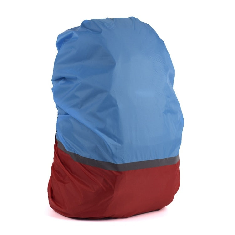 2 cái bọc mưa ba lô phát sáng phối màu cho leo núi ngoài trời, S 18-30L, M 30-40L, L 45-55L, XL 58-70L