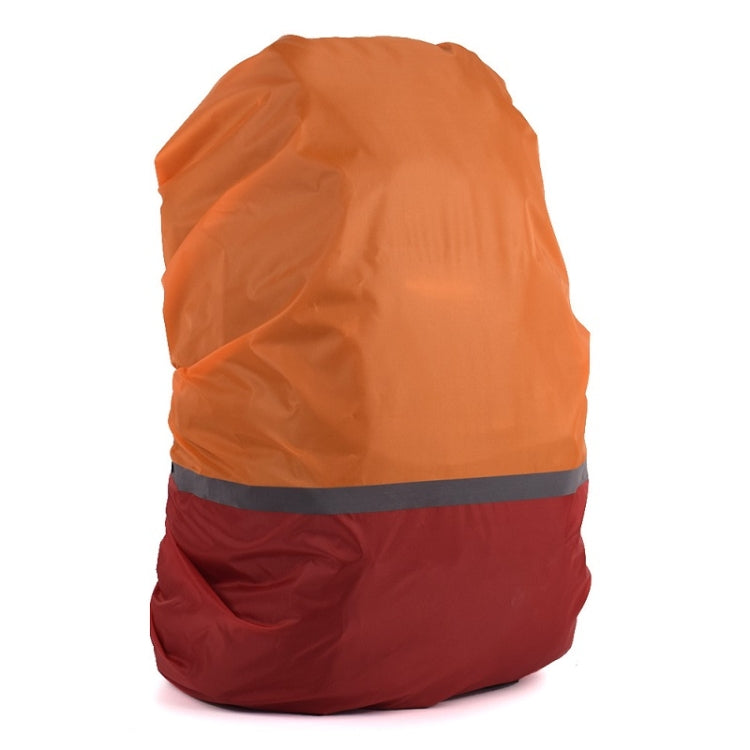 2 cái bọc mưa ba lô phát sáng phối màu cho leo núi ngoài trời, S 18-30L, M 30-40L, L 45-55L, XL 58-70L