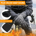 Găng tay trượt tuyết lông cừu ấm mùa đông WEST BIKING YP0211220 chống trượt silicon, M, L, XL