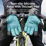Găng tay trượt tuyết lông cừu ấm mùa đông WEST BIKING YP0211220 chống trượt silicon, M, L, XL
