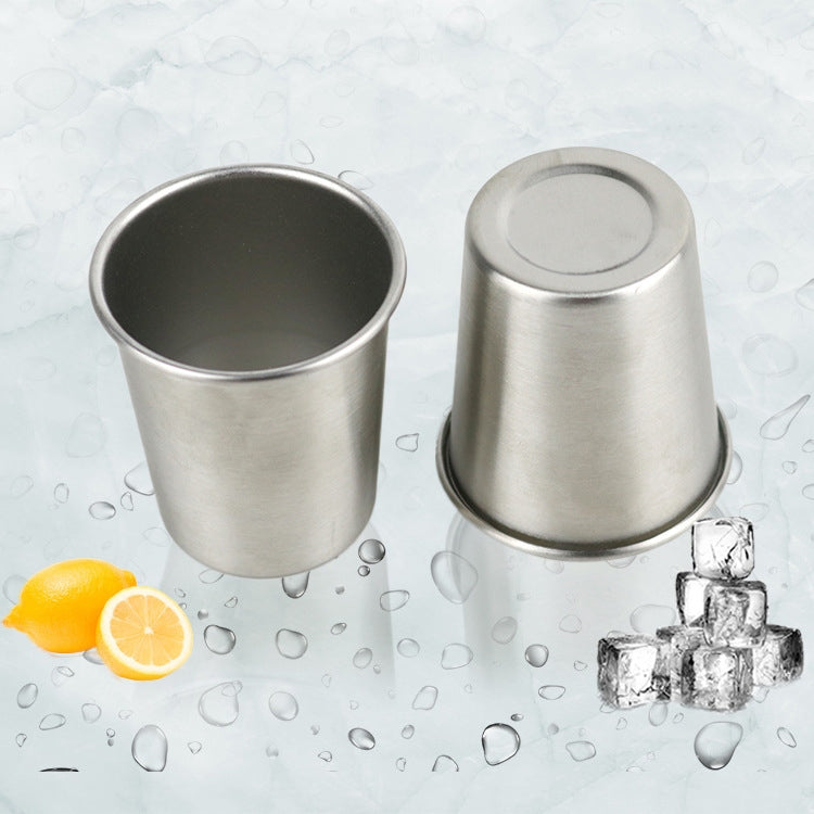 Cốc bia inox 304 chống rơi cho trẻ em, dung tích: 50ml, 50ml