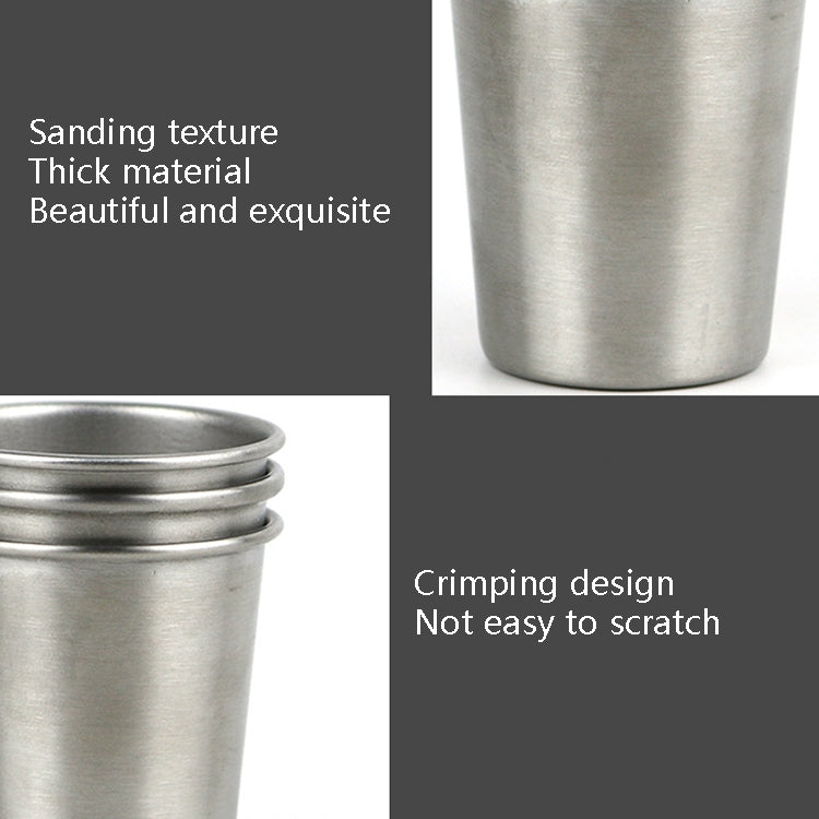 Cốc bia inox 304 chống rơi cho trẻ em, dung tích: 50ml, 50ml