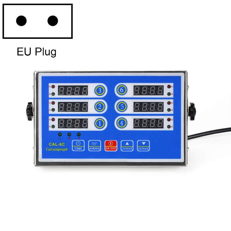 Hẹn giờ nhà bếp cho gà rán, burger, nướng, phích cắm EU, 4 kênh, 6 kênh, 8 kênh, 12 kênh