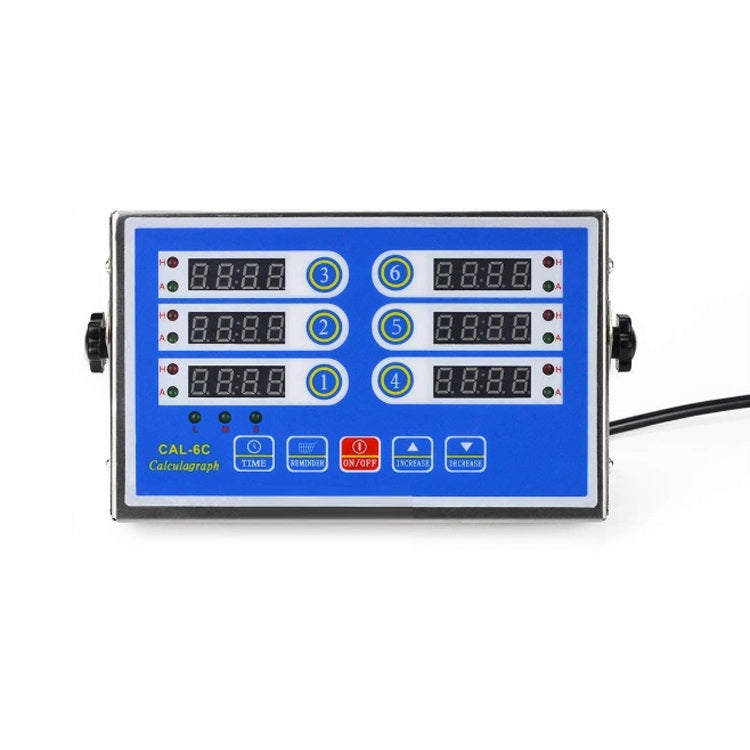 Hẹn giờ nhà bếp cho gà rán, burger, nướng, phích cắm EU, 4 kênh, 6 kênh, 8 kênh, 12 kênh