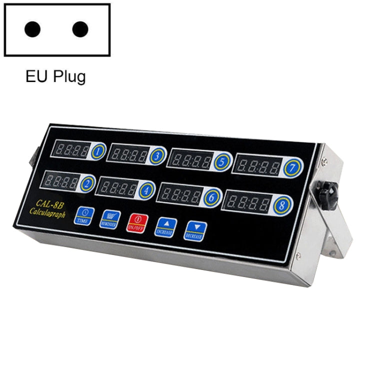 Hẹn giờ nhà bếp cho gà rán, burger, nướng, phích cắm EU, 4 kênh, 6 kênh, 8 kênh, 12 kênh