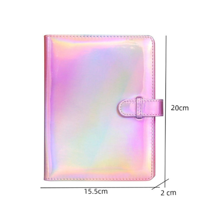 Album ảnh PU mini 3 inch 128 tấm, lưu trữ ảnh kỹ thuật số laser Symphony, màu Bạc ảo ảnh, Hồng ảo ảnh, Tím ảo ảnh, Dầu, Mỏ neo biển không khí