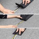 Ống bảo vệ dây cáp Quản lý cáp lưu trữ, 2 cái 1m, 3m