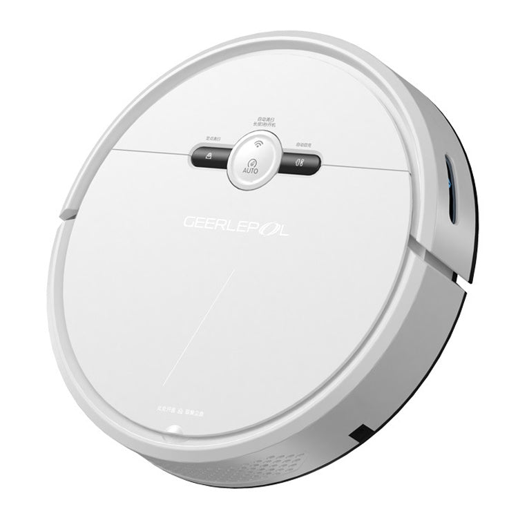 Robot quét tự động nạp nước thông minh GEERLEPOL cho nhà, cấu hình cao, hỗ trợ ứng dụng điện thoại, màu trắng, đen