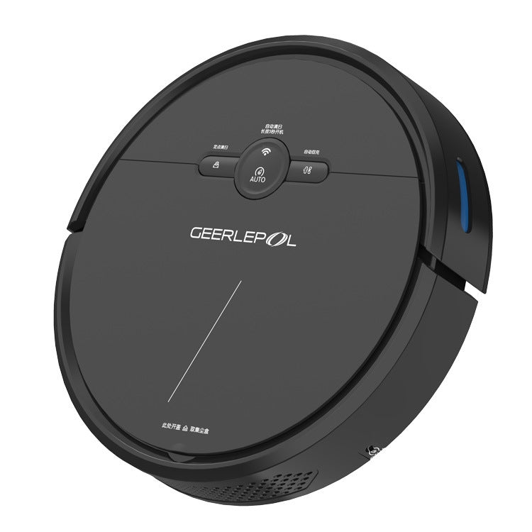 Robot quét tự động nạp nước thông minh GEERLEPOL cho nhà, cấu hình cao, hỗ trợ ứng dụng điện thoại, màu trắng, đen