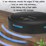 Robot quét tự động nạp nước thông minh GEERLEPOL cho nhà, cấu hình cao, hỗ trợ ứng dụng điện thoại, màu trắng, đen