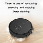 Robot quét tự động nạp nước thông minh GEERLEPOL cho nhà, cấu hình cao, hỗ trợ ứng dụng điện thoại, màu trắng, đen