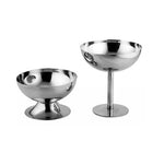 Cốc kem bằng thép không gỉ, ly rượu bar, thông số kỹ thuật: A ngắn, B cao