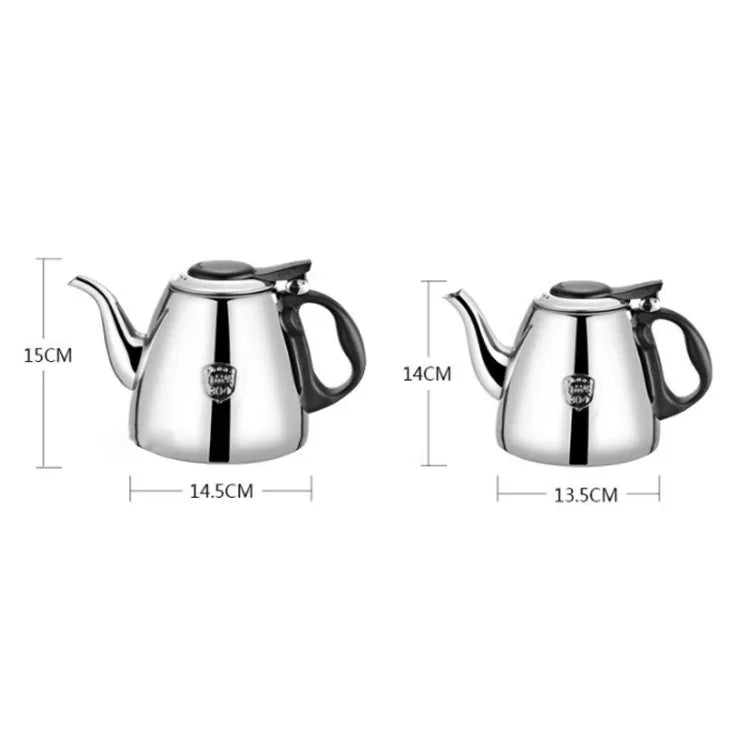 Ấm Trà Nhỏ Bằng Thép Không Gỉ 304, 1.2L