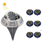Đèn ngầm năng lượng mặt trời ngoài trời đèn cỏ xoay, thông số:, 12 LED ánh sáng trắng + xanh dương (vỏ nhôm), 12 LED ánh sáng ấm + xanh dương (vỏ nhôm), 12 LED ánh sáng trắng + màu (vỏ nhôm), 12 LED ánh sáng ấm + màu (vỏ nhôm)
