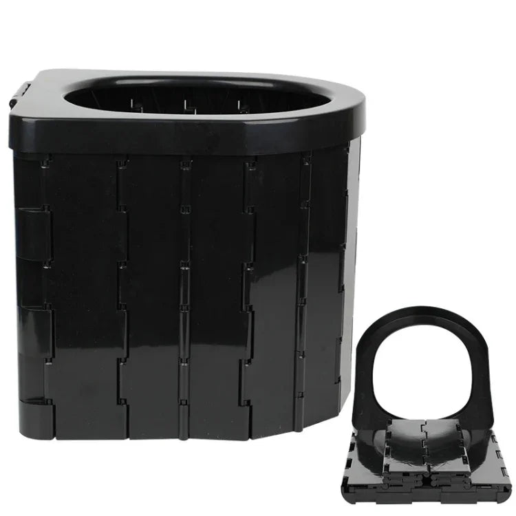 Car Toilet Integrated Portable Folding Toilet Self-Driving Tour Outdoor Camping Toilet, Car Toilet(Light Gray), Car Toilet(Black)