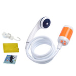 LLT-ES01 thiết bị tắm cho thú cưng điện ngoài trời cắm trại, kiểu: tiêu chuẩn (cam trắng), tiêu chuẩn (xanh da trời), tiêu chuẩn (hồng), cao cấp (cam trắng), cao cấp (xanh da trời), cao cấp (hồng)