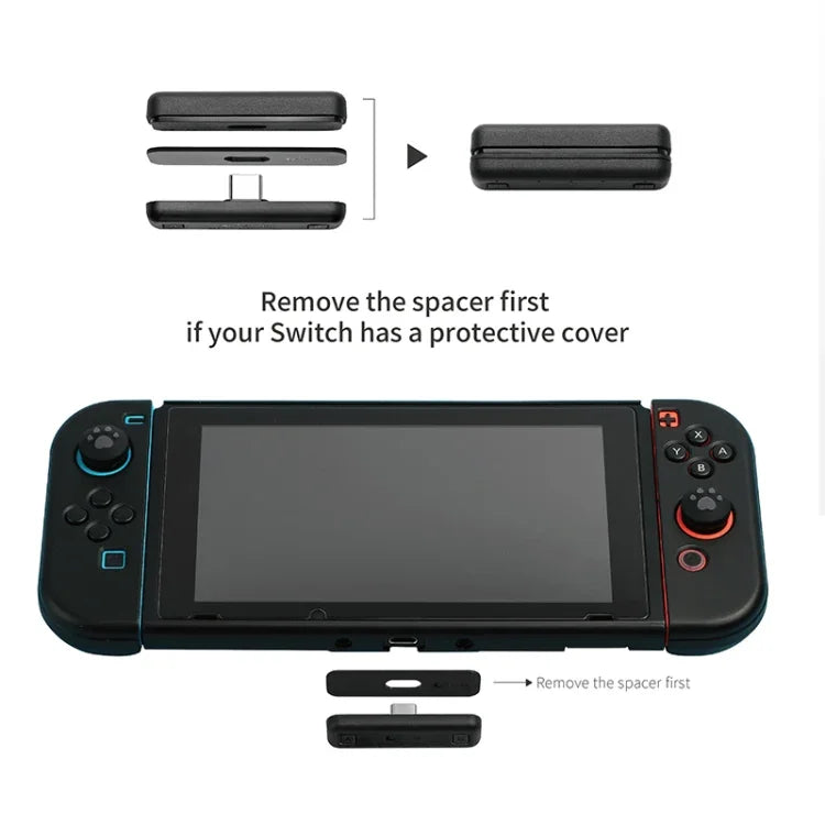 Bộ chuyển đổi âm thanh không dây Bluetooth Gulikit cho Nintendo Switch, Mẫu:, NS07 Đỏ, NS07 Xanh dương, NS07 Đen, NS07 PRO Đen, NS07 PRO Xanh băng