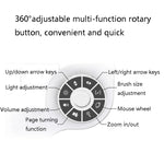 DELUX T11 Bàn phím một tay 29 phím phím tắt công cụ giọng nói, bàn phím phẳng, màu bạc