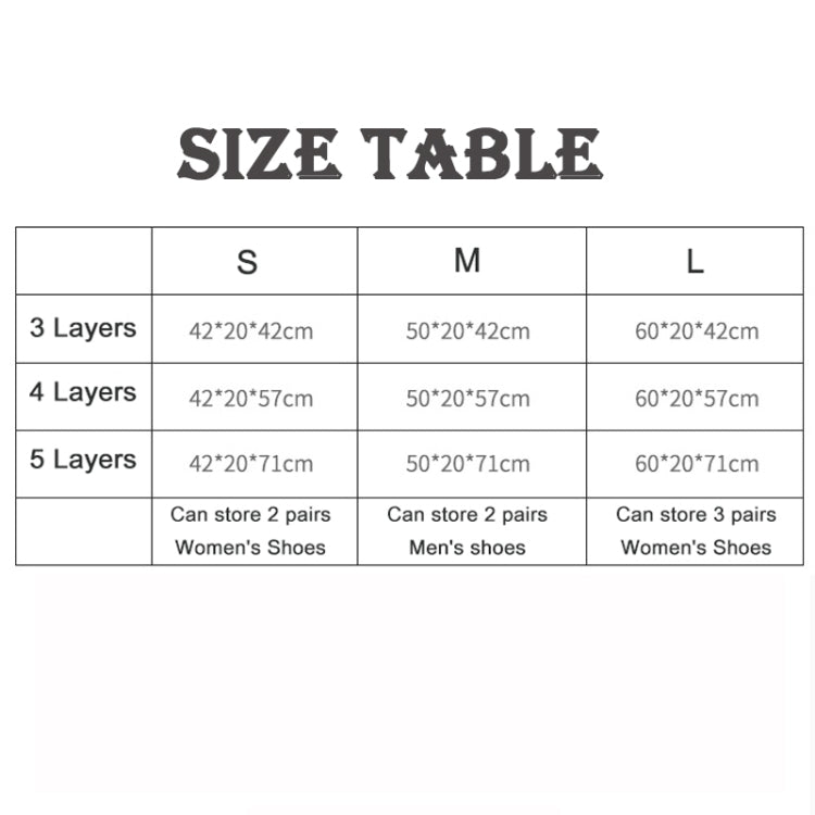 Giá để giày sắt dễ tháo lắp hành lang màu đen, ngăn cửa, Triple S, Triple L