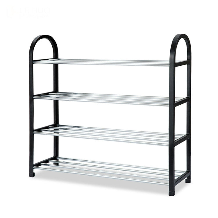 Giá để giày sắt dễ tháo lắp hành lang màu đen, ngăn cửa, Triple S, Triple L