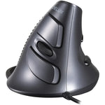 DELUX M618 Chuột cầm tay dọc 6 phím ergonomic có dây, chiều dài cáp: 1.5m