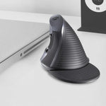 DELUX M618 Chuột cầm tay dọc 6 phím ergonomic có dây, chiều dài cáp: 1.5m
